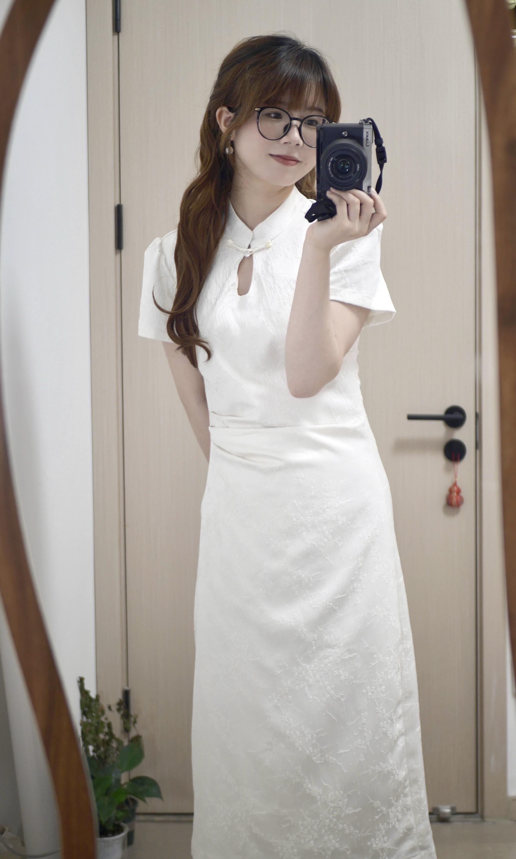 细呷春酒淡始觉甜。👗夏不晚XBUAN 旗袍