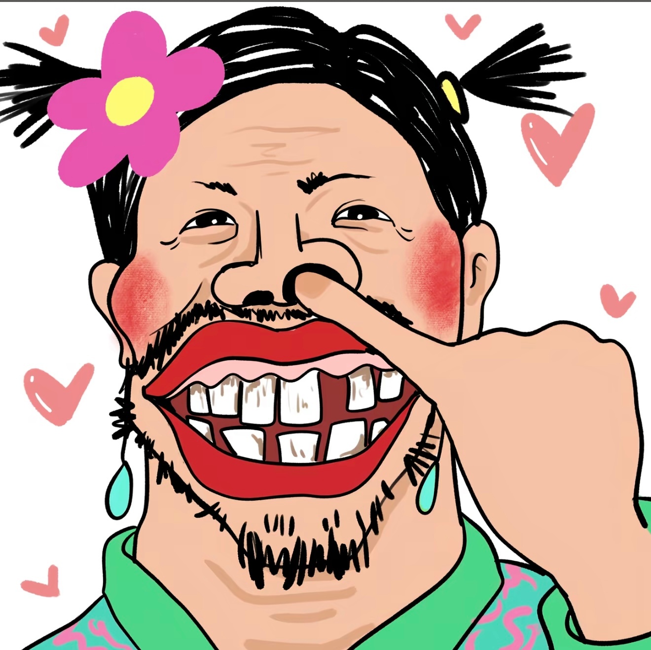 假如我年少有为不自卑。现在肯定男人一大堆！！！！ 