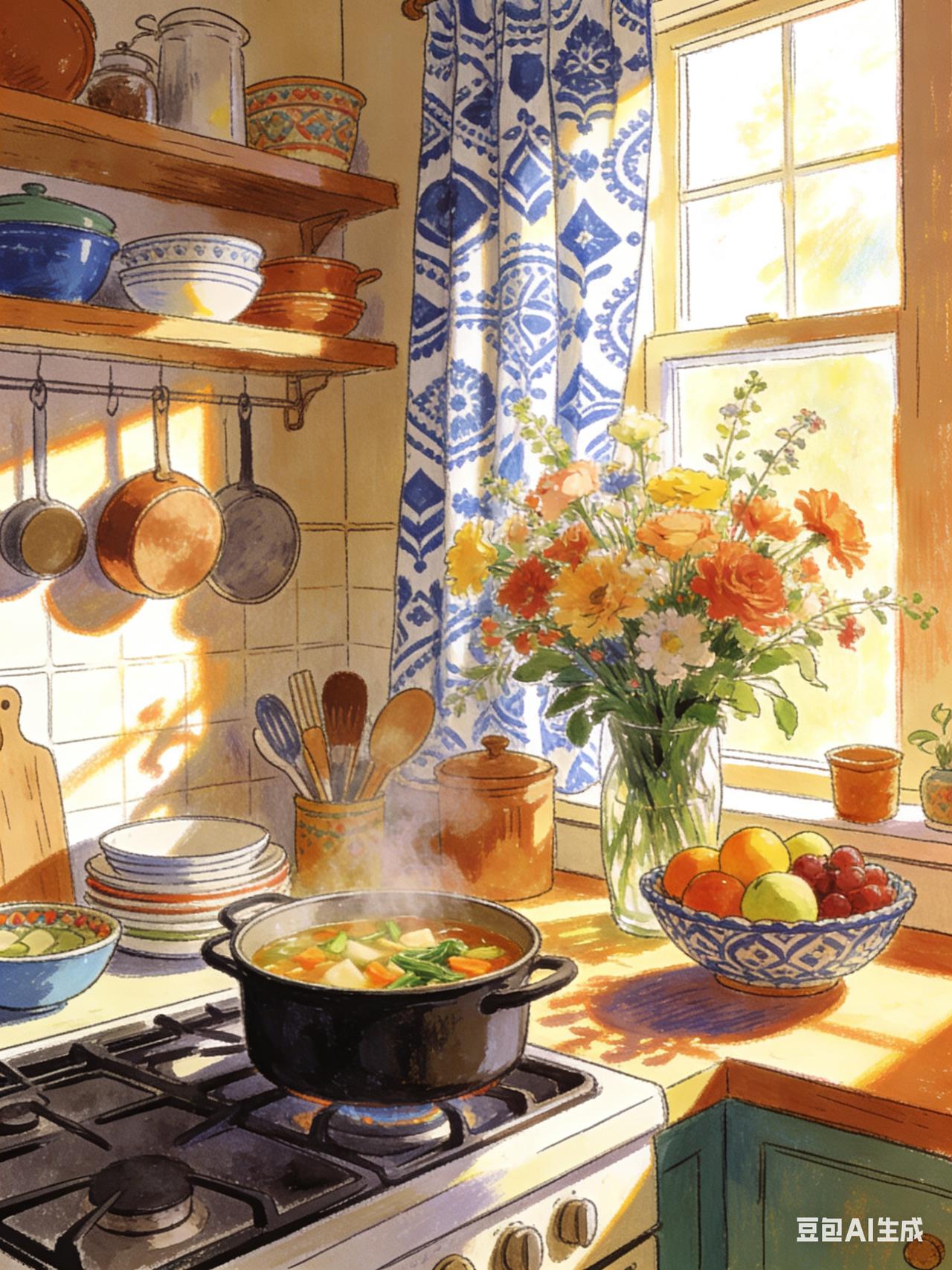 昨天上班的时候，聊起来公婆给帮衬，
我竟然是公司里最幸福的那一个，
我们和公婆住