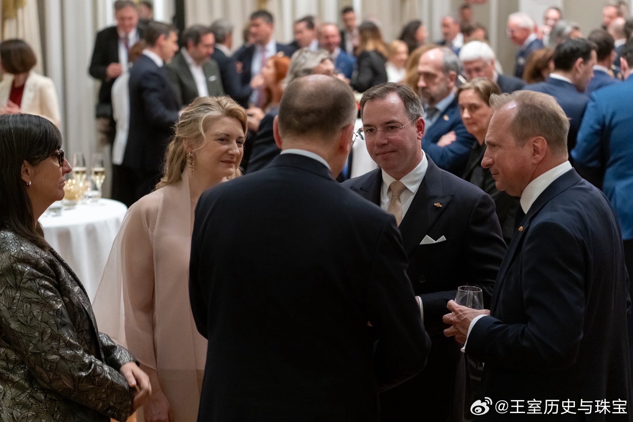 新闻 2026.3.5 卢森堡正式访问西班牙Day 1，卢森堡大公夫妇出席招待会