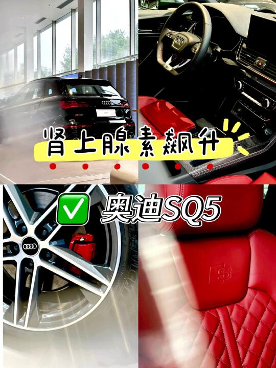奥迪SQ5黑武士✔光看一眼就让人极度想拥有