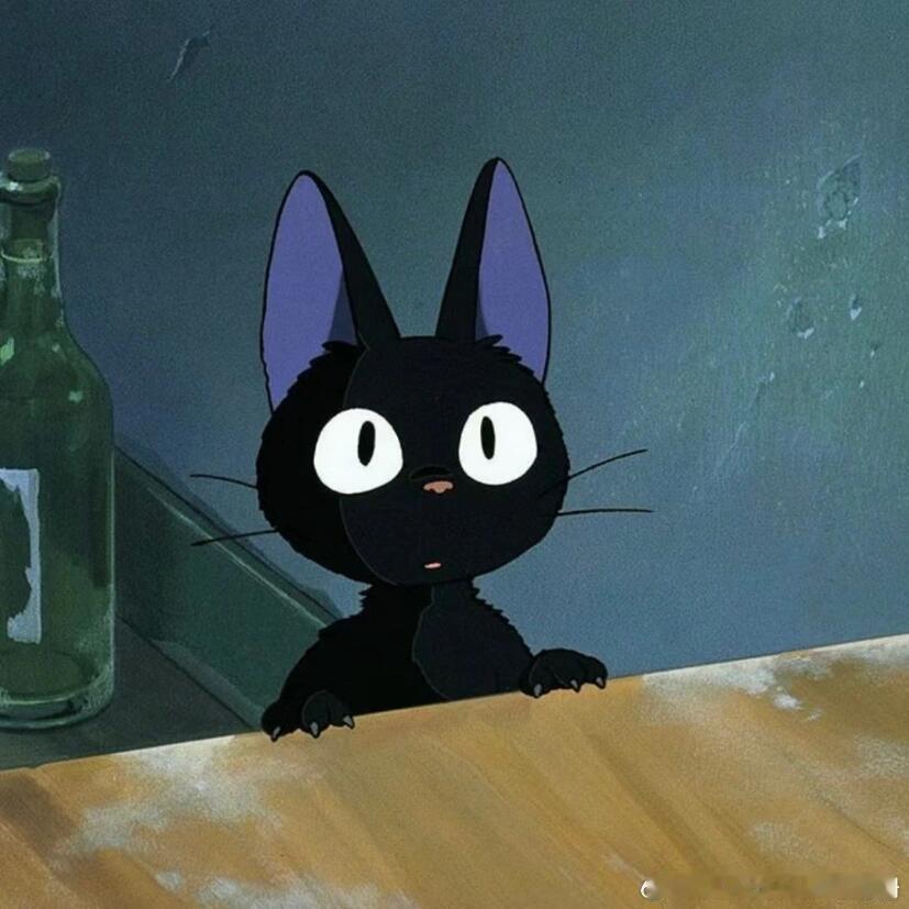 魔女宅急便  吉吉小黑猫动漫头像 
