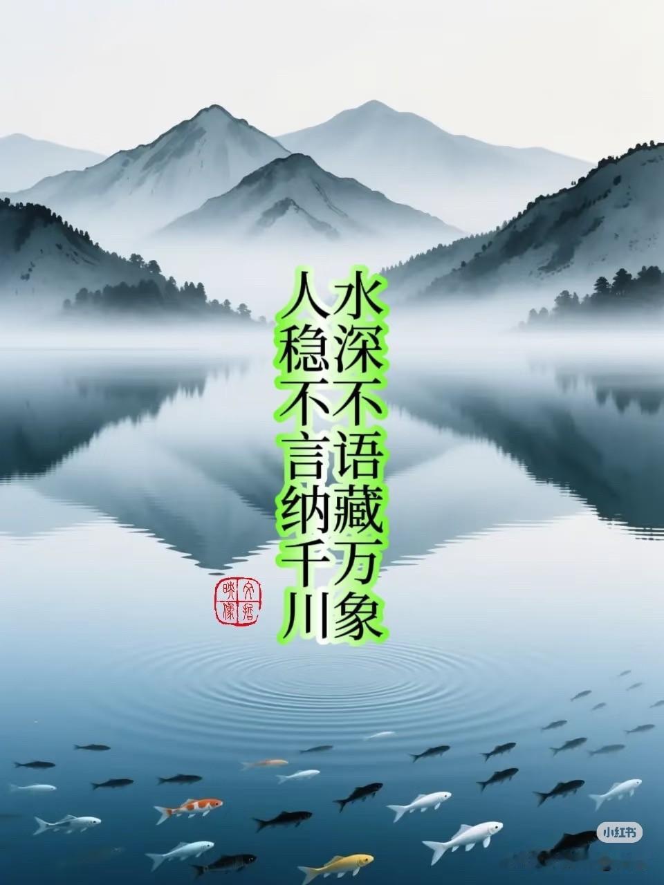“水深不语，人稳不言”，这话太有道理了。年轻时，我也爱争辩，总想证明自己对。可经