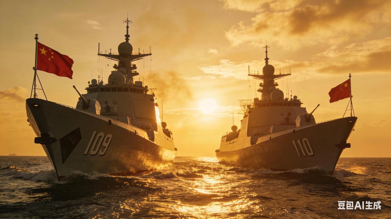年 3 月 8 日，央视《新闻联播》正式官宣109 东莞舰与110 安庆舰两艘 