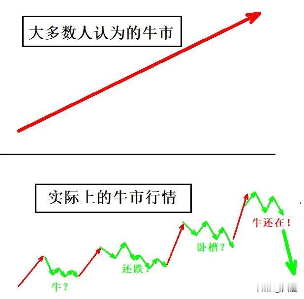 我听到不少人说：做股票很简单，牛市进来做，熊市退出就行了！

我想说，这个观点对