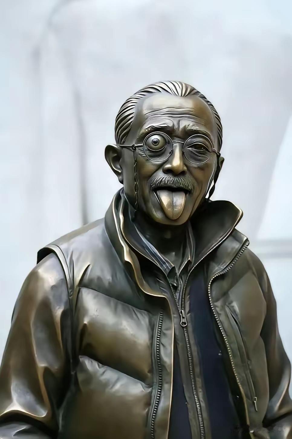 以夷制夷，给高手们点赞。
做的这些雕塑深得田老师的精髓，很有艺术气息[赞]
哦对