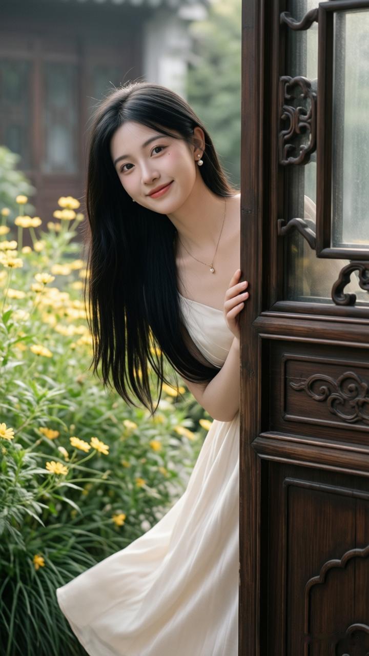 温柔时光，静谧花园，少女心事