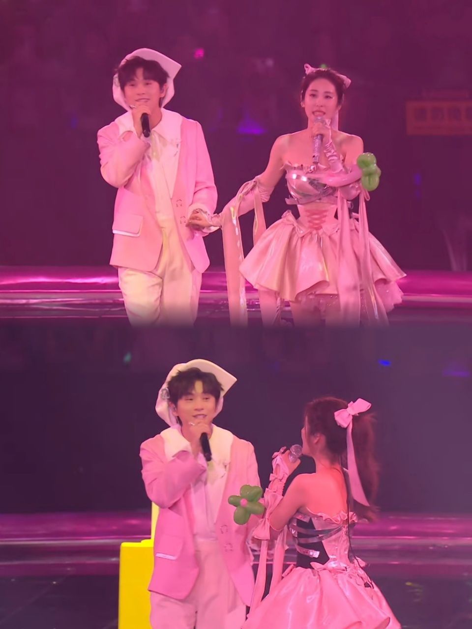 #张碧晨 希望幸福与开心不止昨天# 这首小甜歌如同一缕清风，轻轻吹拂着我们的心灵