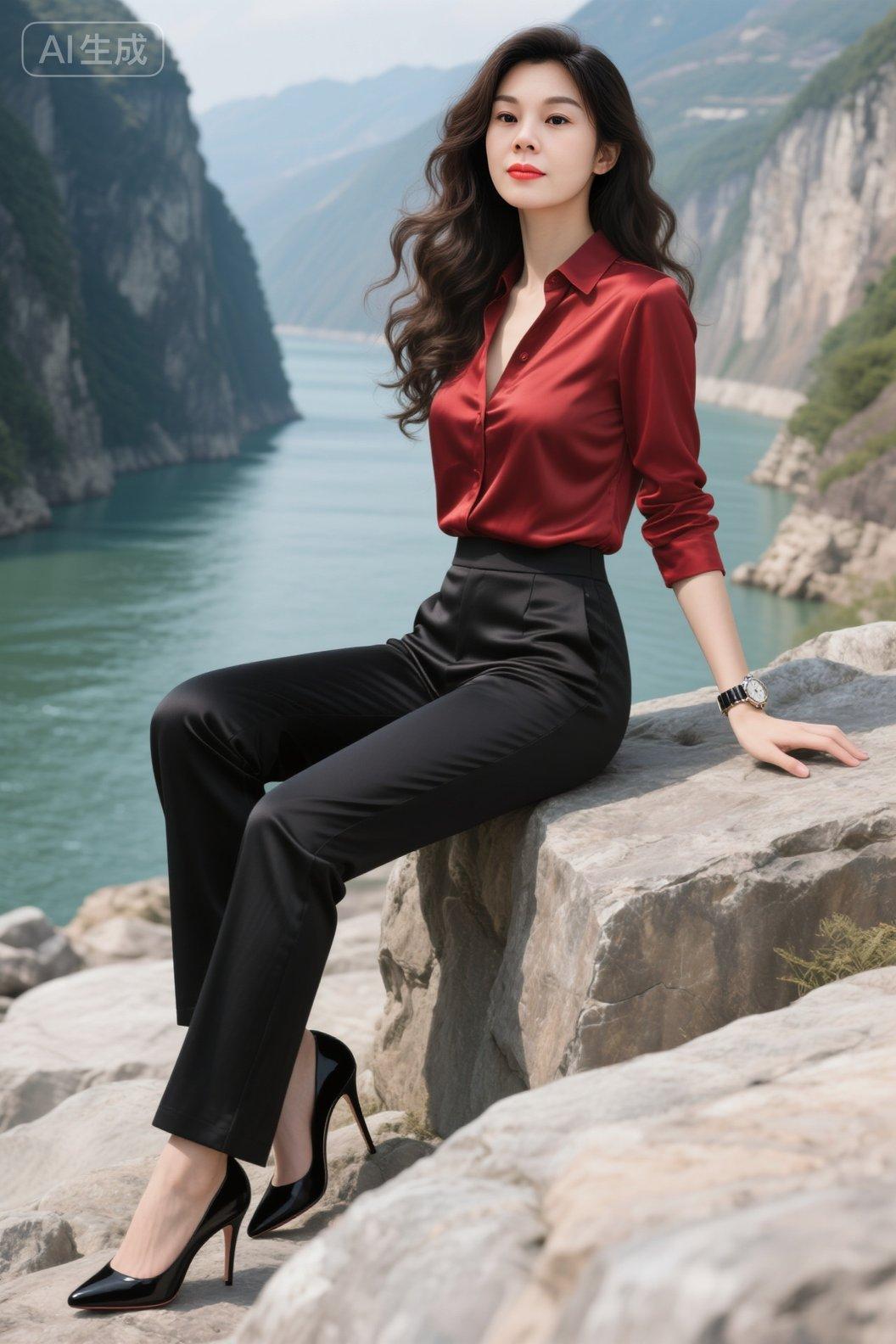 好身材好气质 每日分享 气质女神范儿 山水美景