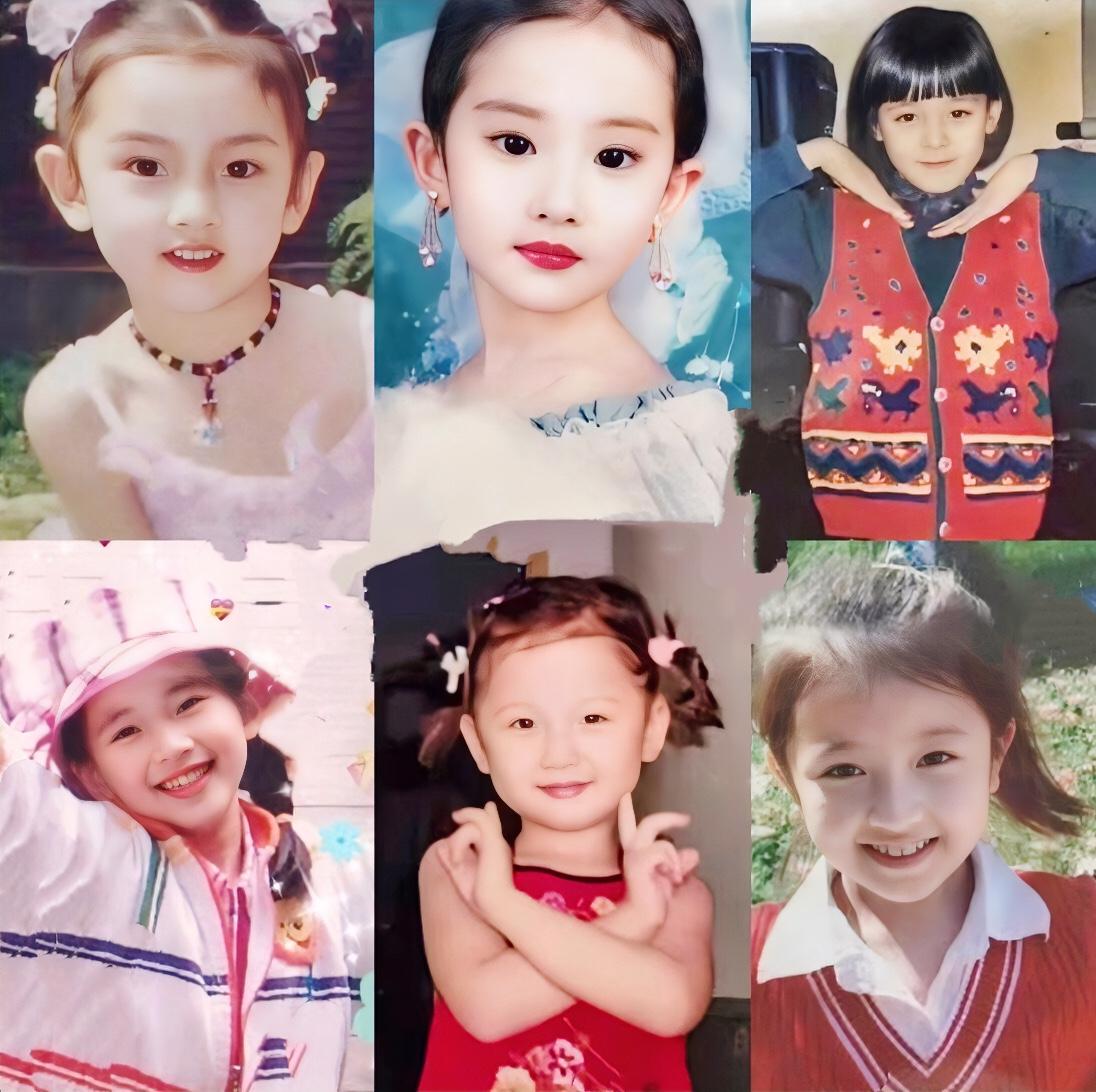 小时候的明星你们能认出谁 热门