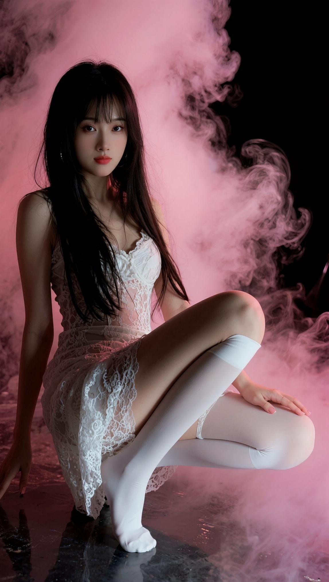 AI雾粉氛围感写真 抖音ai创作 抖音玩法合伙人计划。