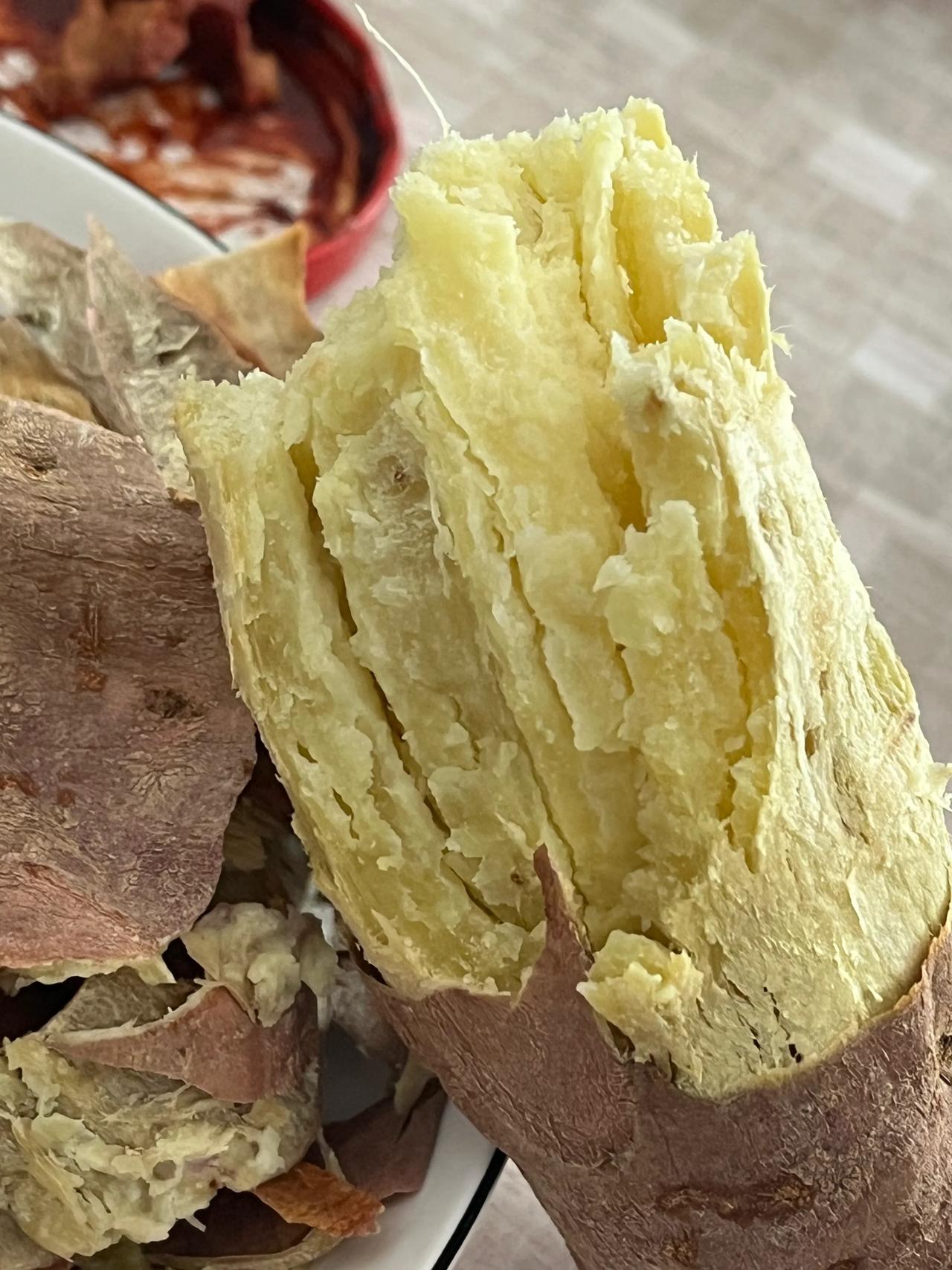 威海大集
赶集终于买到蜂蜜罐地瓜了，每年大部分时间在外面，威海的蜂蜜罐是我念念不