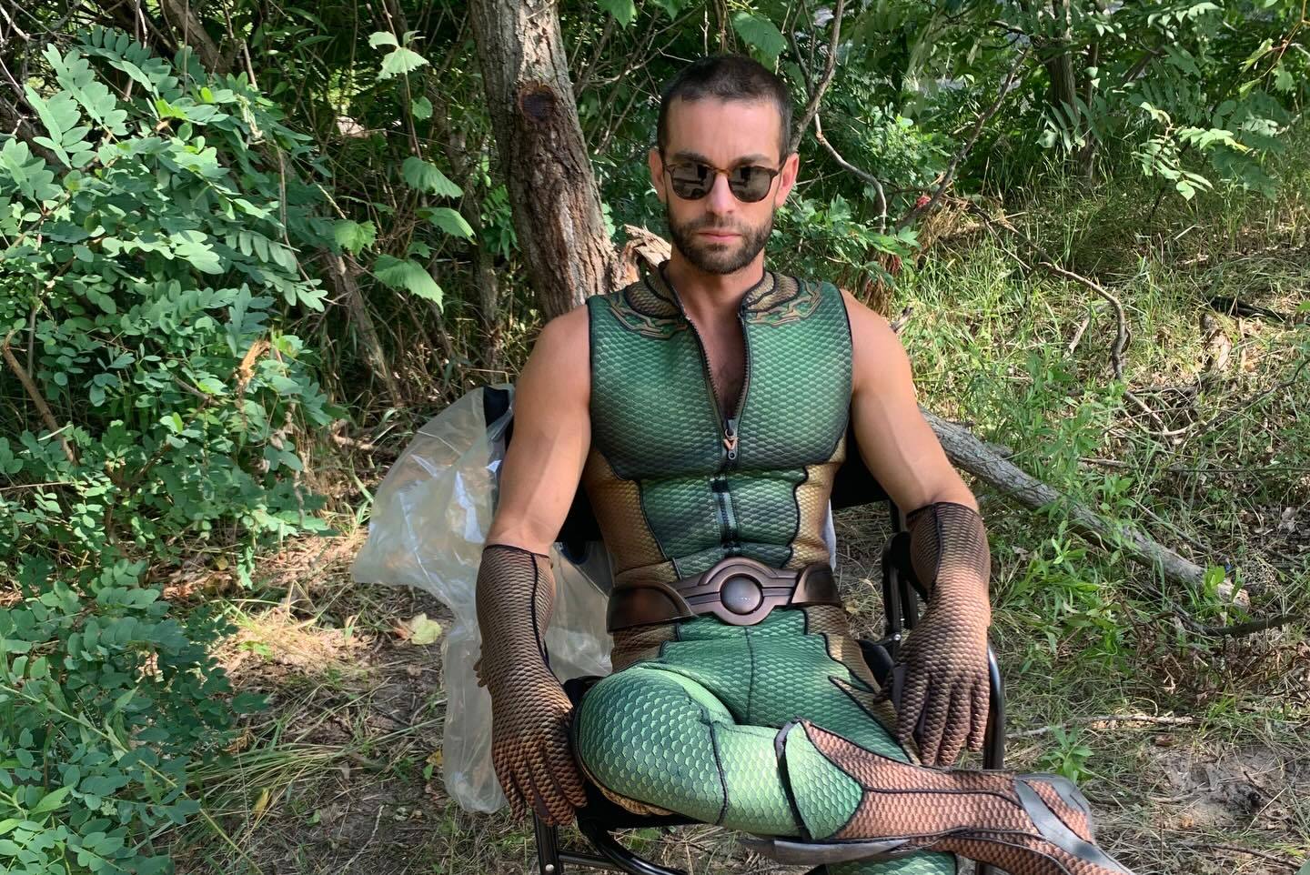 「深海」Chace Crawford 分享《黑袍纠察队》第一季开拍以来大量幕后自