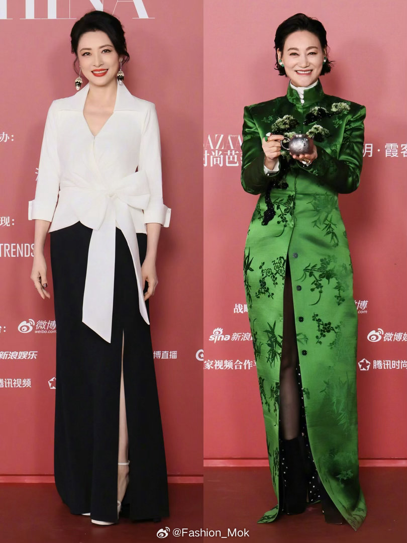 MOK_StarStyle 时尚芭莎年度盛典 明星超模阵容合集女明星：杨幂、张小