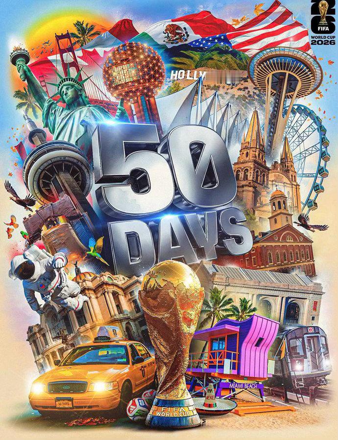 🏆2026美加墨世界杯 还有5️⃣0️⃣天开幕。🔜阿根廷国家队