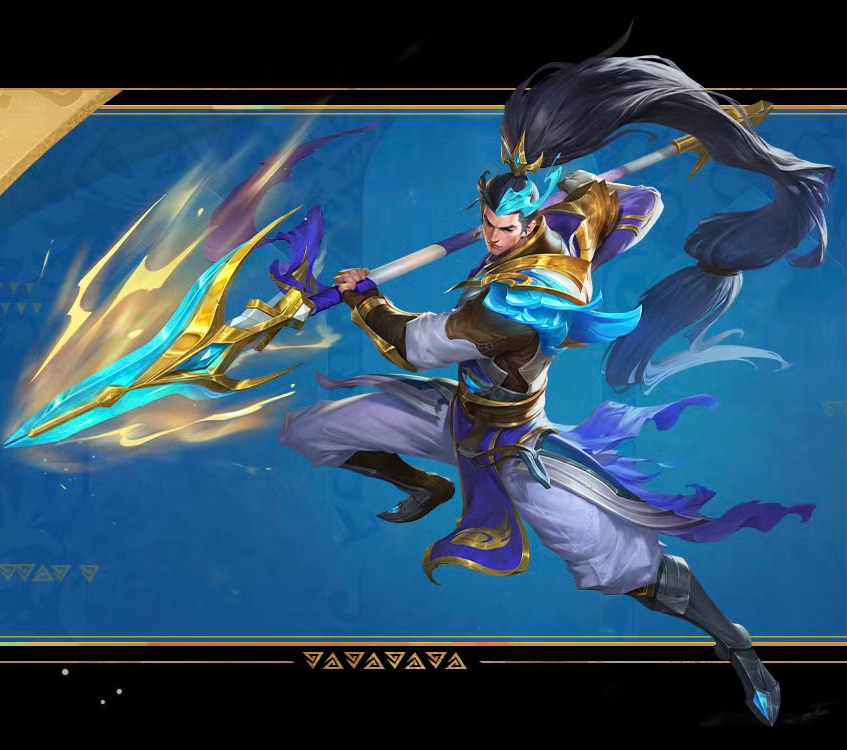 金铲铲之战 赵信新皮肤插画英雄联盟