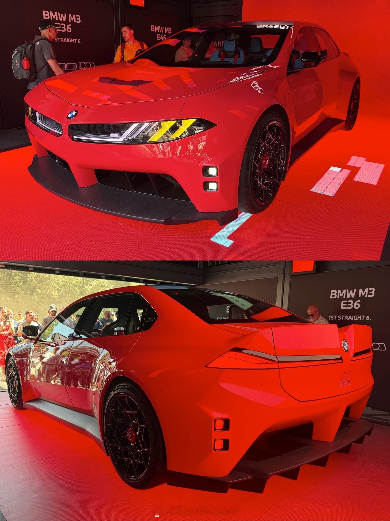 古德伍德现场实拍M Concept Neue Klasse概念车