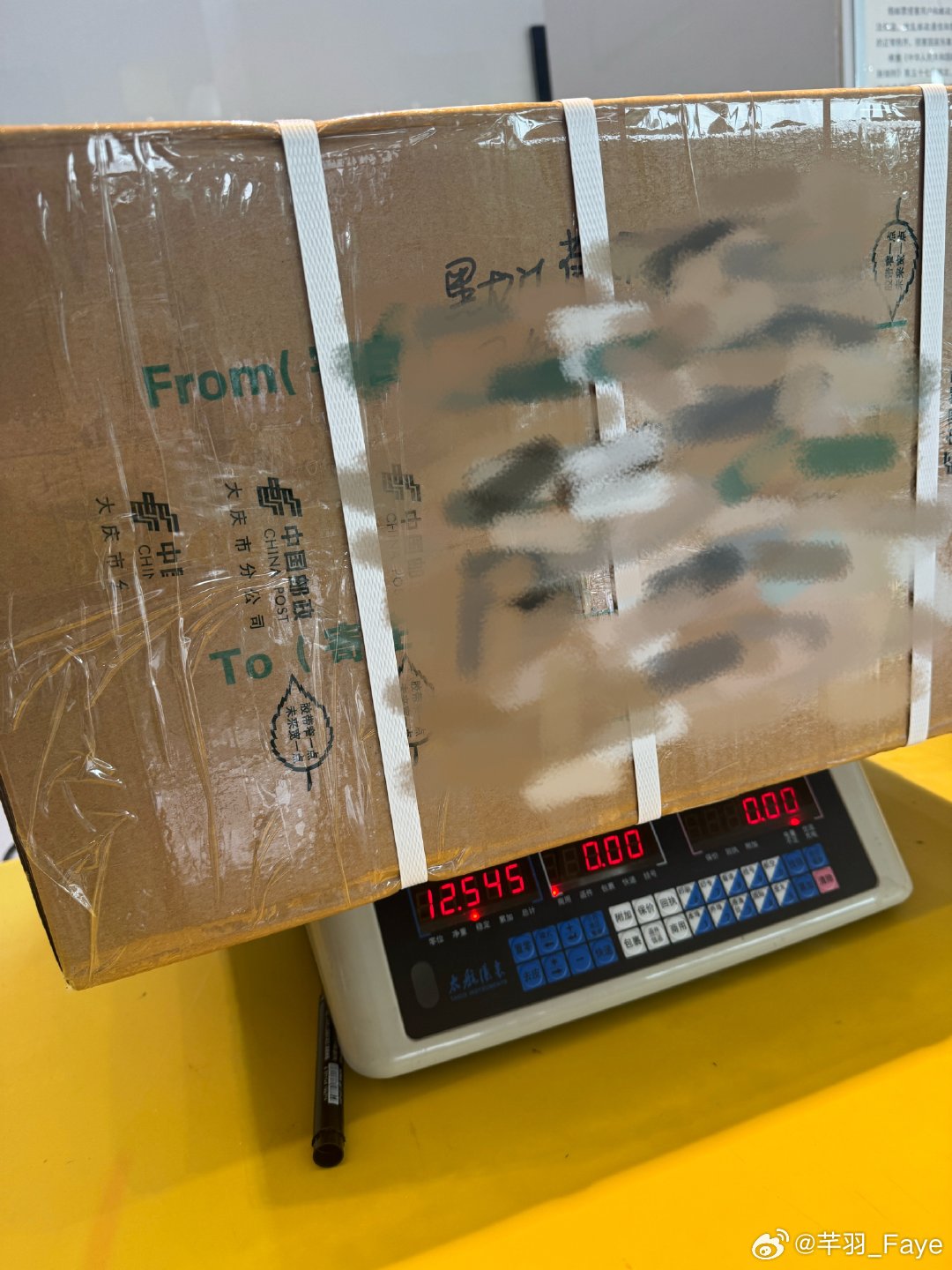 寄了一箱包裹回荷兰老妈说，这也不沉啊，才20多斤。说真的，非必要，我一斤都不想扛