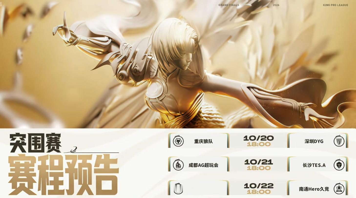 2026KPL年总选队结果出炉：狼队 vs DYGAG vs TES.ALGD.
