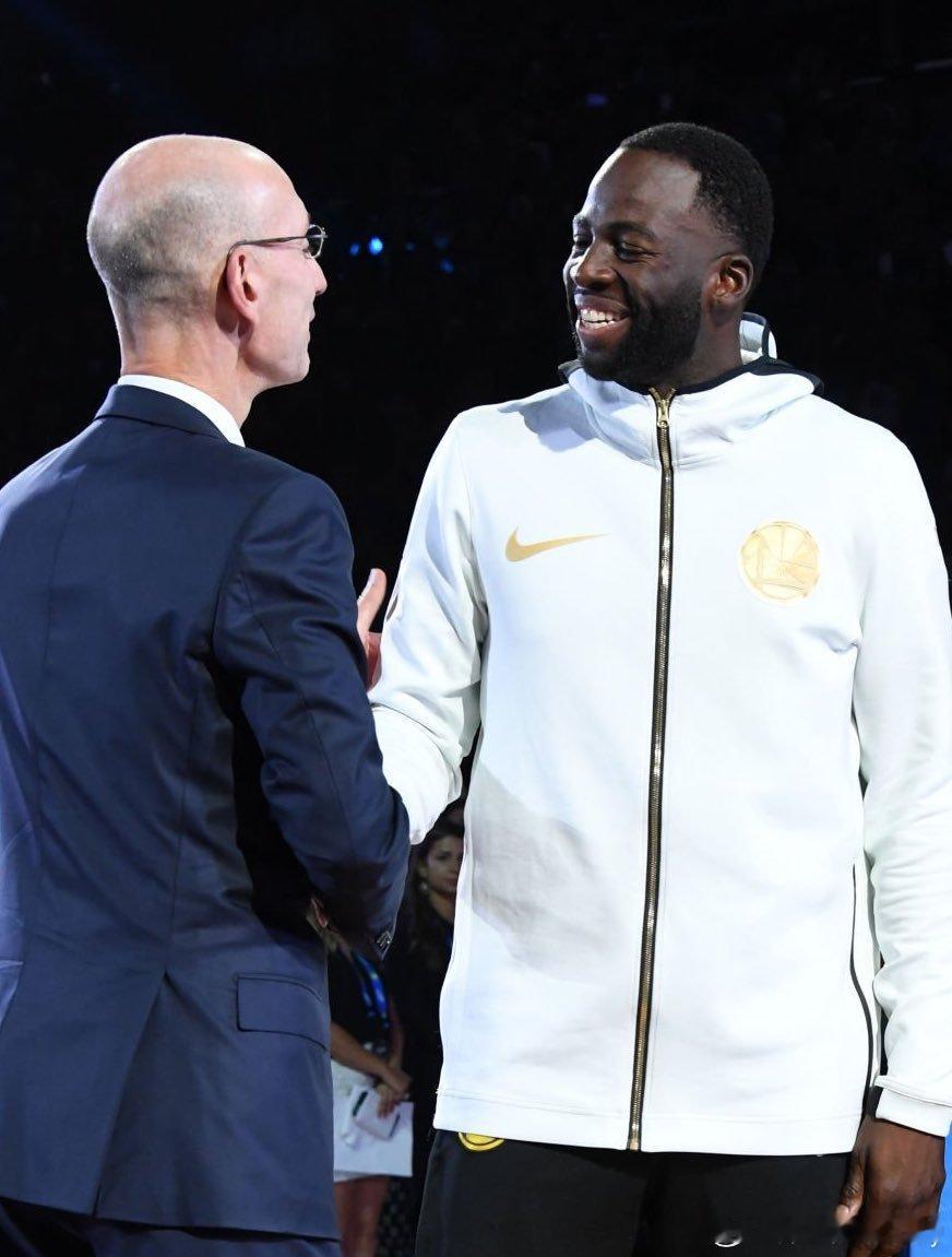 德雷蒙德·格林表示他“非常希望”成为NBA专员：“我一直希望看到联盟不断发展。你