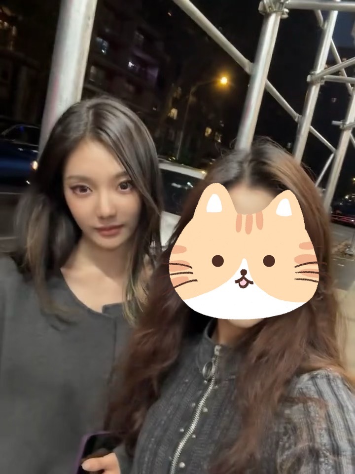 纽约大学偶遇Giselle和Ningning，私服出行状态好绝！又高又瘦，哪怕简