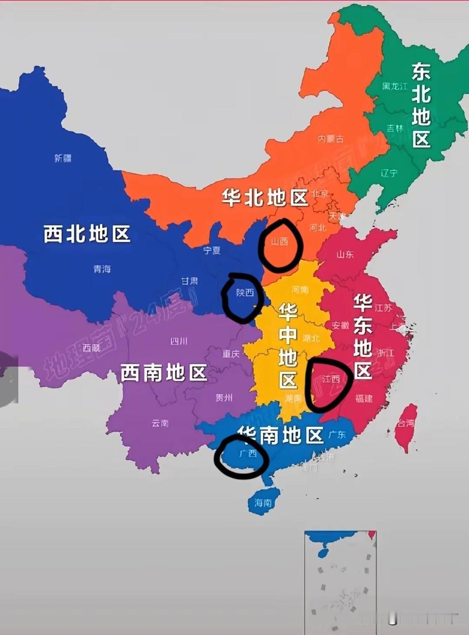 江西一季度GDP增速7.95%，陕西2.88%。差了多少？5个百分点。
一个85