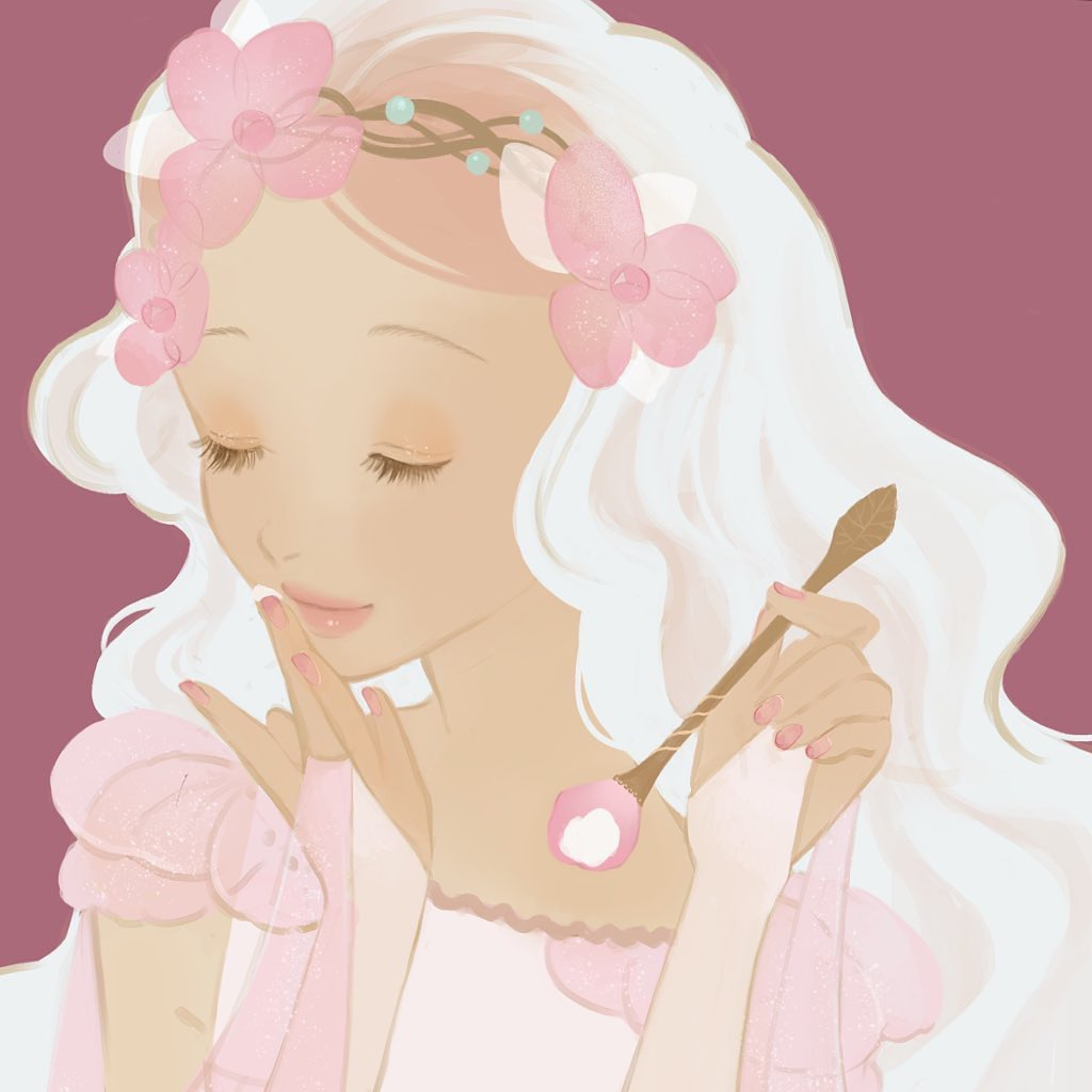 夏日企画壁纸头像梦幻精灵插画世界 ～日本艺术家mu_mashu，最出名的是“花朵