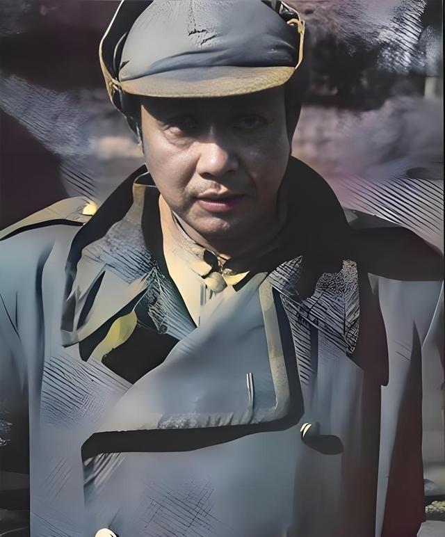 1949年12月，国军将领李文在成都向解放军投诚时，被记者拍下了这张珍贵的照片，