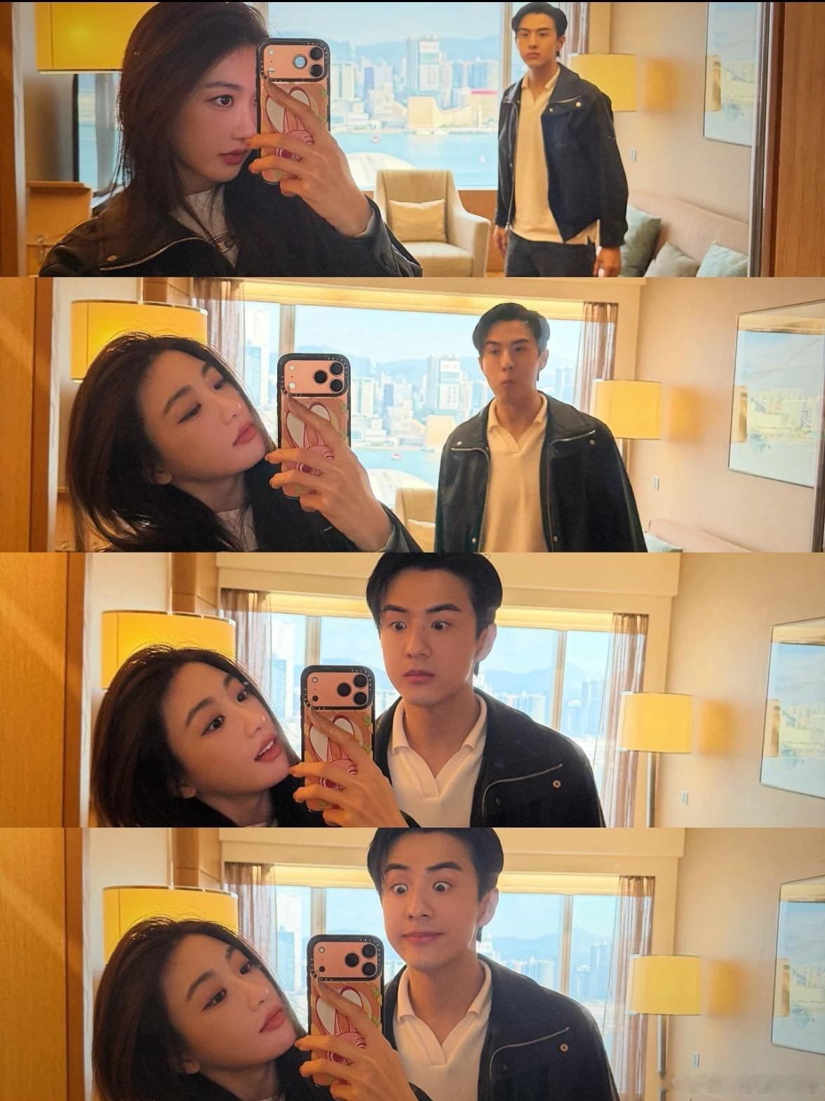 毓言cp看这两只可爱的机灵鬼甜蜜的小情侣日常毓言cp太甜了