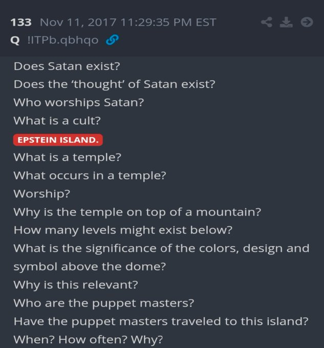 朱利安·阿桑奇 4/13围绕特朗普和爱泼斯坦的恐慌闹剧可笑之处在于，将爱泼斯坦公