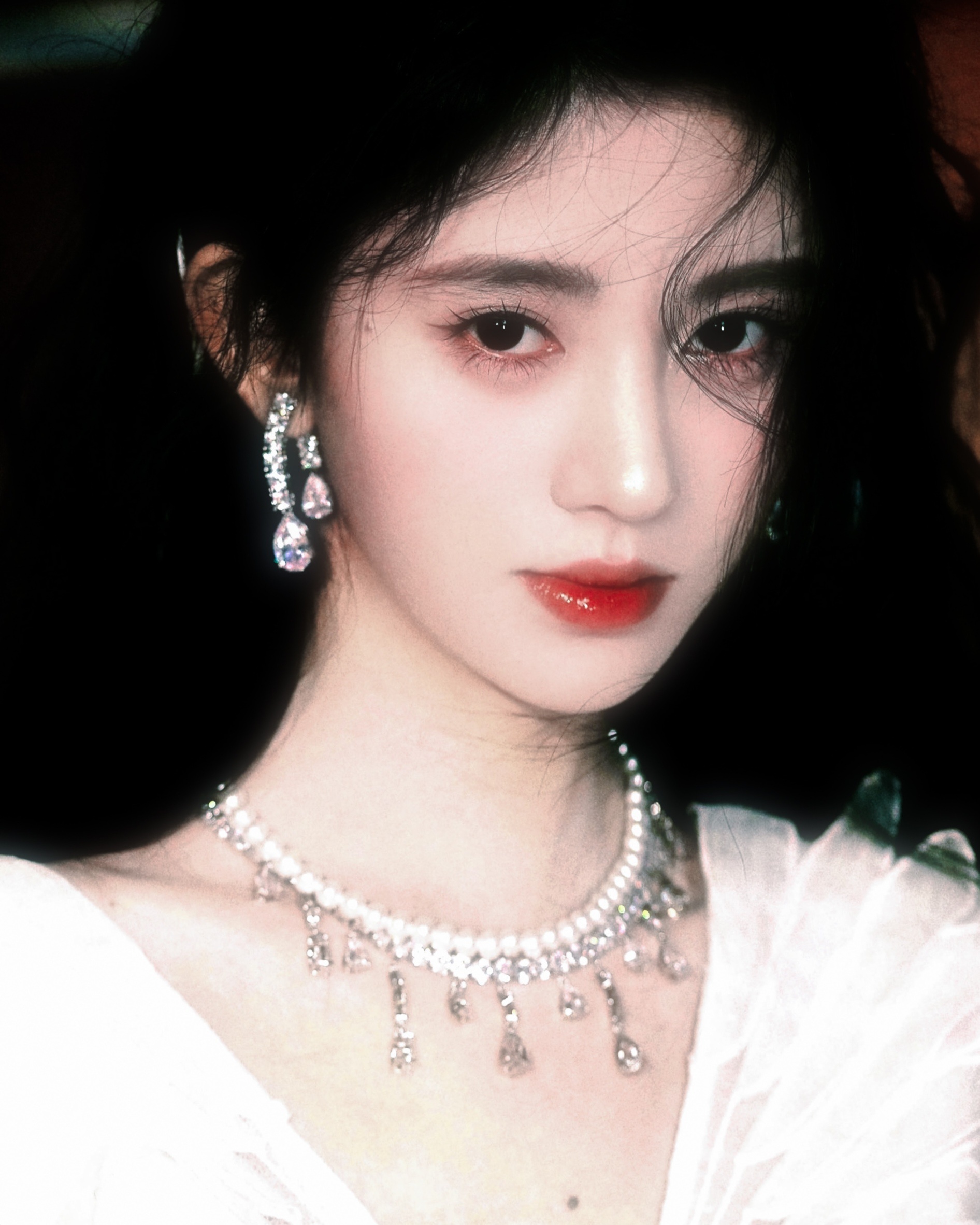 鞠婧祎  jjy鞠婧祎万花世界 jjy鞠婧祎苏绿夏“晚霞与玫瑰相遇，是无意中的浪