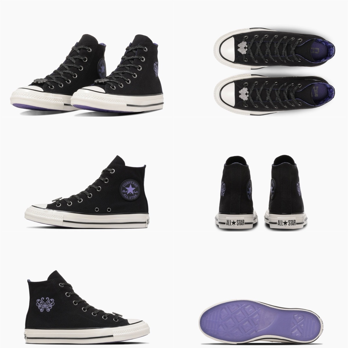 ANNA SUI x CONVERSE ALL STAR AGED HI  碎这