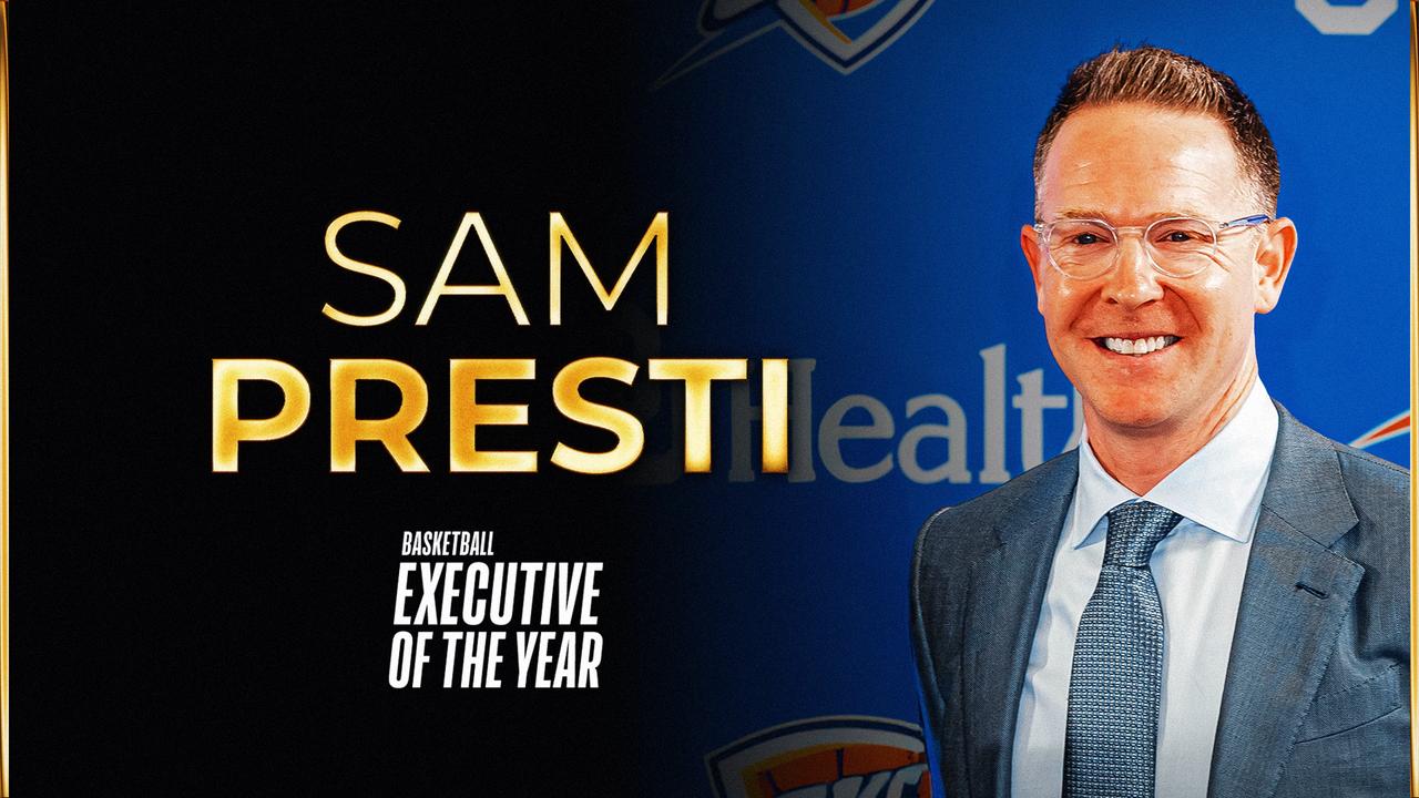 萨姆·普雷斯蒂被评为2024-25赛季NBA年度最佳篮球运营高管。俄克拉荷马城雷