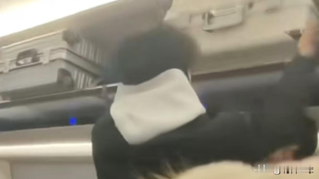 13岁男孩身高180，高铁上帮女大学生放行李，对方冷漠不道谢。女孩下车时男孩想再