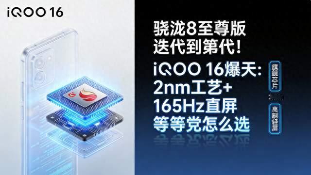 iQOO 16长成UFO首发2nm骁龙，国补一停价格就绷不住？