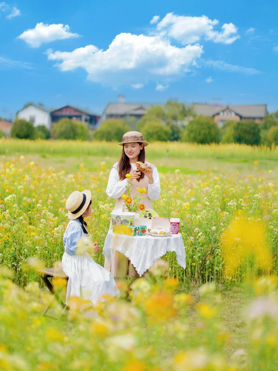 武汉春游野餐地🍃仿佛进入了童话世界🧚‍♀️