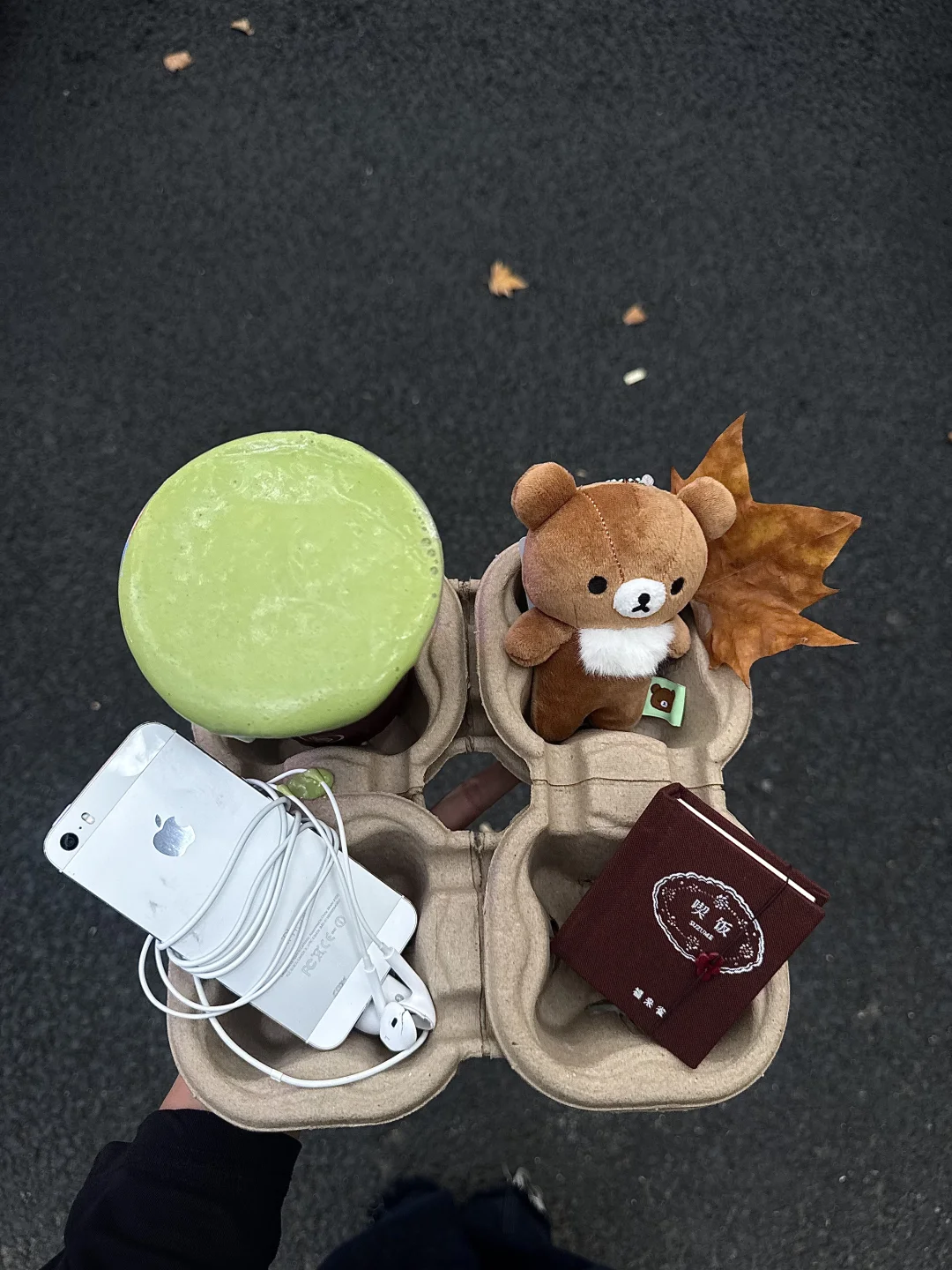 秋日的第一杯奶茶🍂🍵……