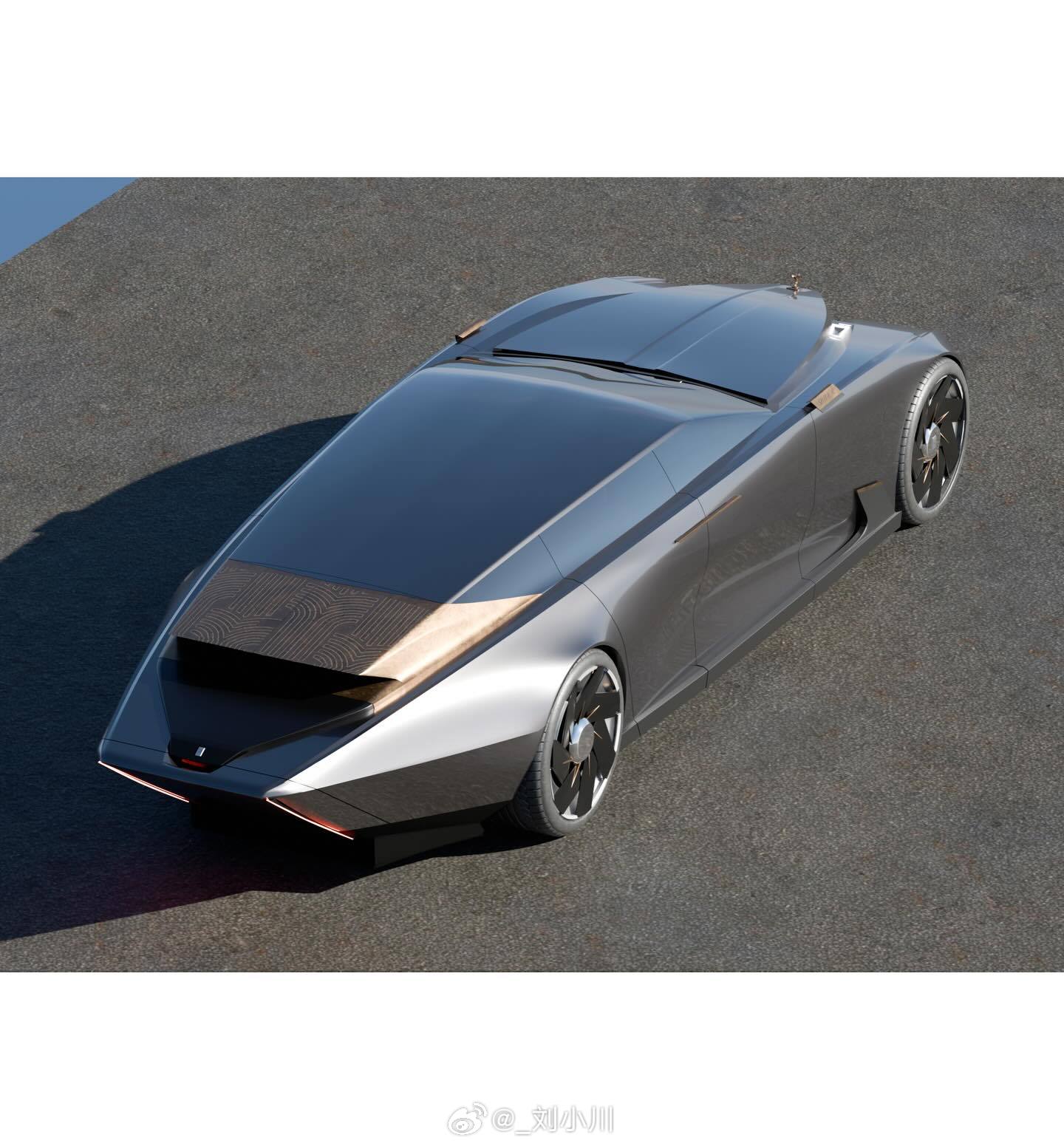 劳斯莱斯劳斯莱斯银船Silver Boat概念设计 劳斯莱斯银船Silver B