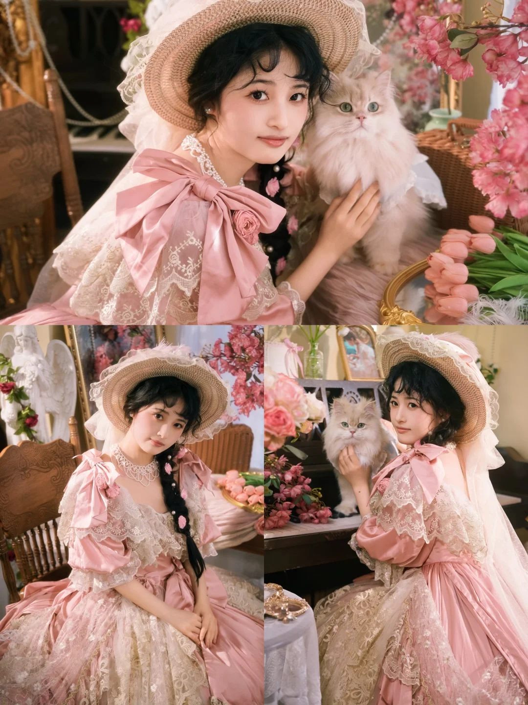 我和我的小猫一起拍上写真啦！！🥰