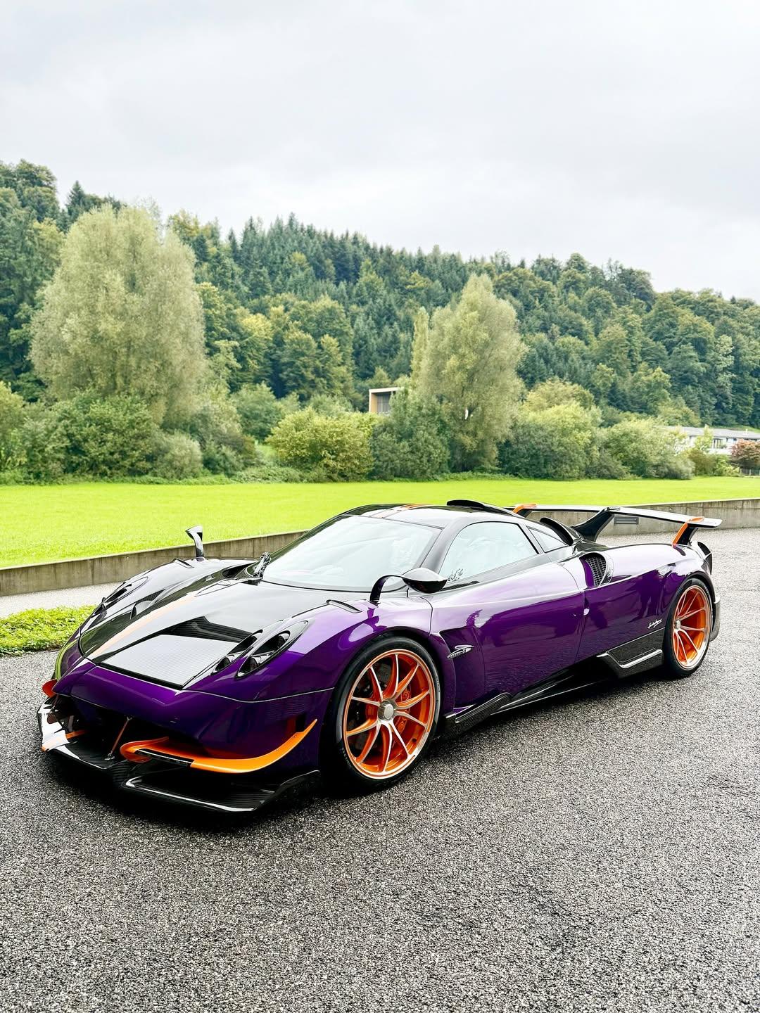 最新一台升级Pagani Huayra BC Tempesta交付到瑞士