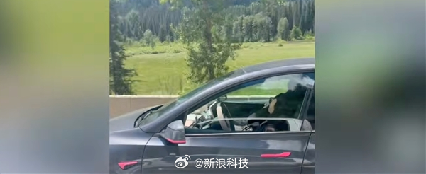 【司机戴墨镜睡着骗过特斯拉FSD，车辆以时速100km狂奔】据Electrek报