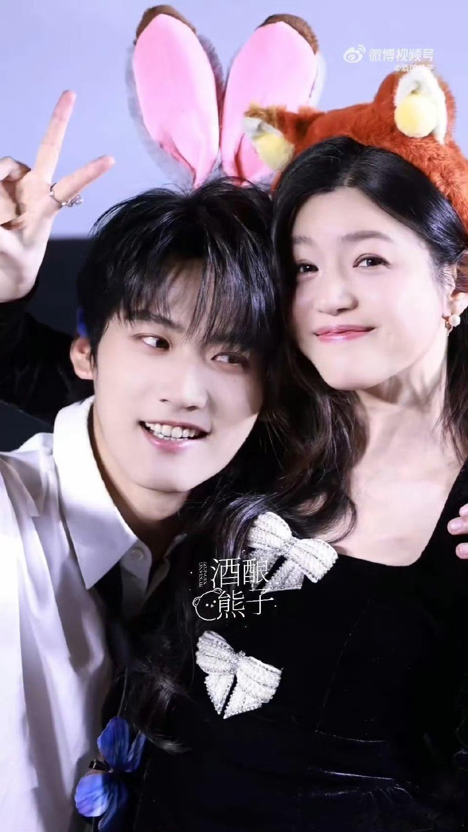 陈妍希周柯宇这一对看似是姐狗，实则是狗妹吧   谁家CP反着cos尼克朱迪，当然