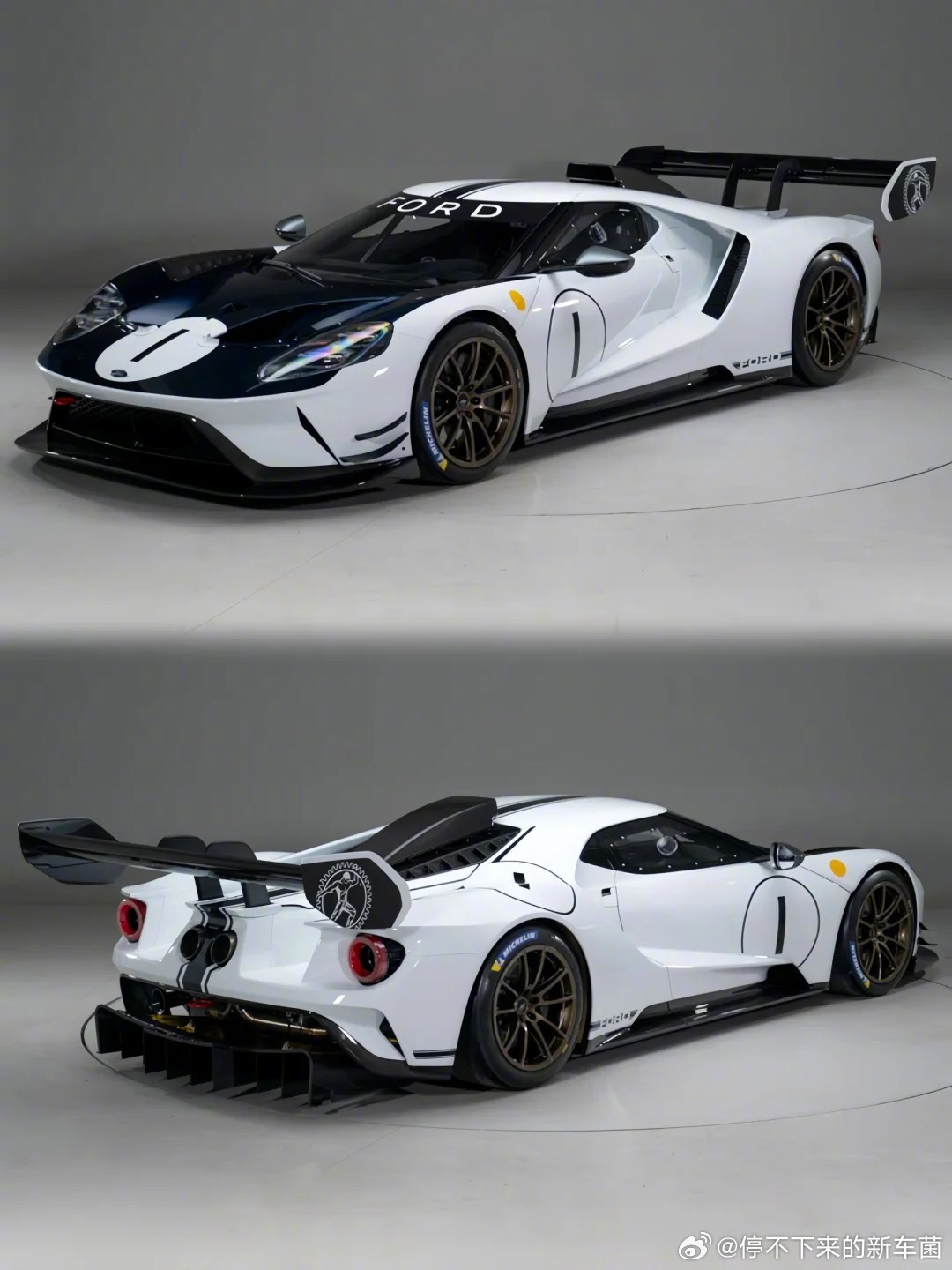 福特GT MK II，就是硬帅，纯帅 