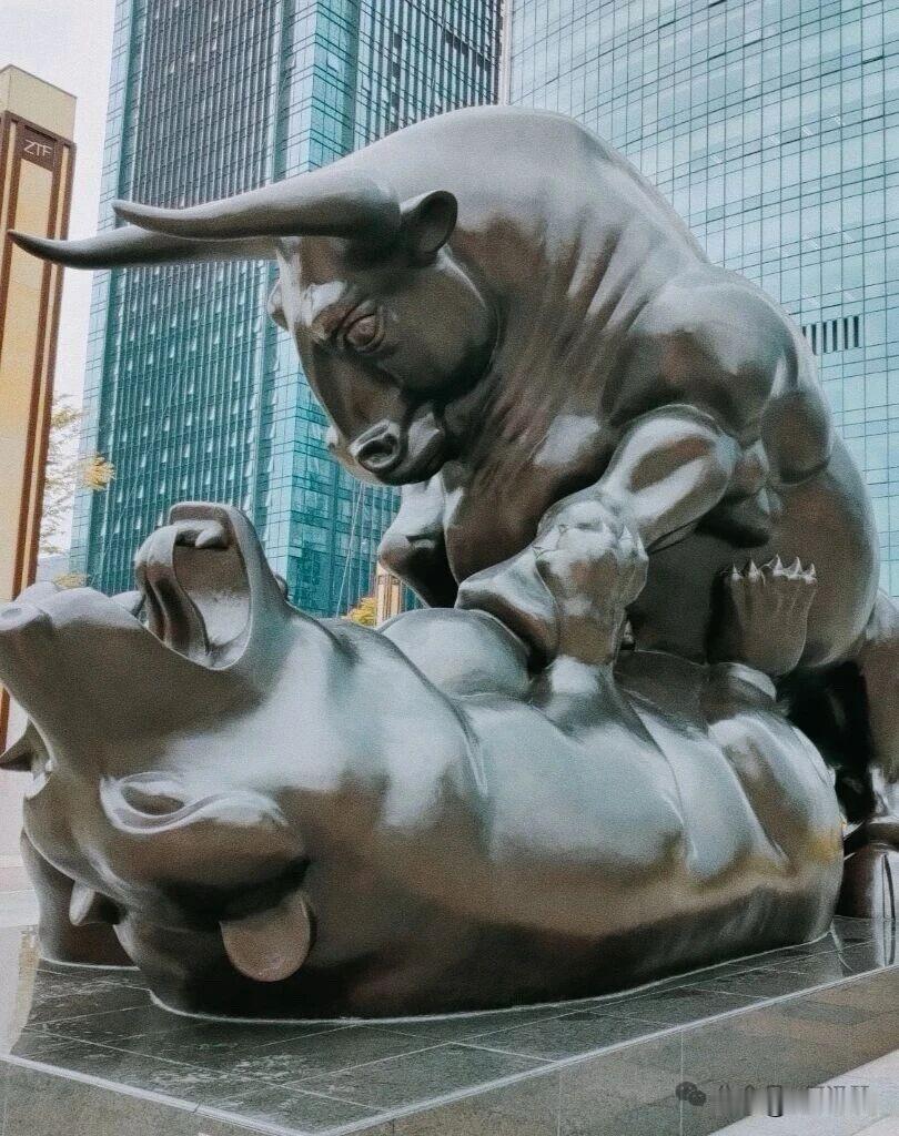牛压熊