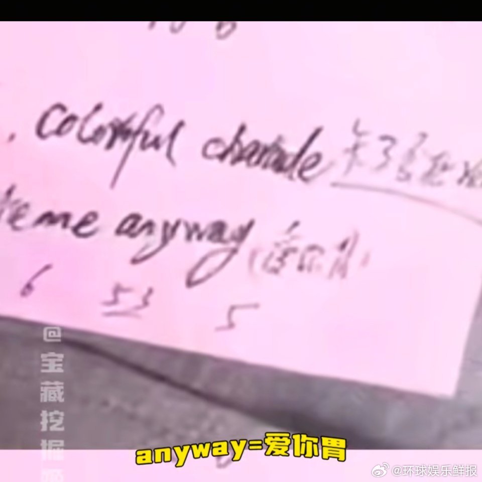 乌兰图雅用谐音记英语 乘风2026 用最原始的方法记英文，却有最用心的态度，乌兰