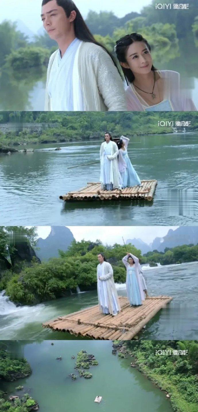 突然明白《花千骨》为什么能大爆了，八年前的仙偶vs八年后的仙偶，同样的山水背景 
