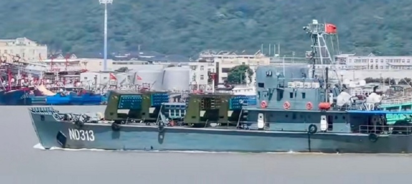 这一刻，真的感觉统一近了：大批登陆艇改成自动化无人破障艇！最近，一项装备改造工程