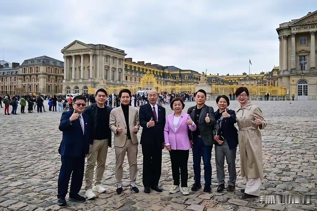 韩国瑜率领蓝绿白“委员”去法国和英国，只能算是一趟公费旅游，所到之处的所谓交流和