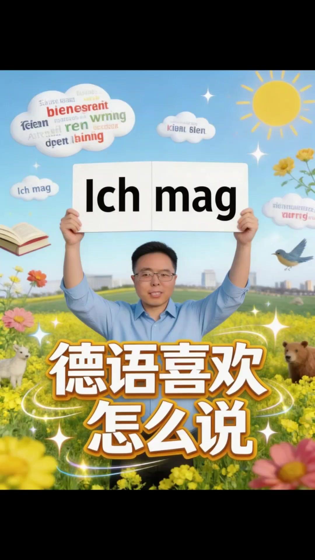 如果会说Ichmag，就会这些德语表达
🇩🇪小语种入门：学会Ichmag就能