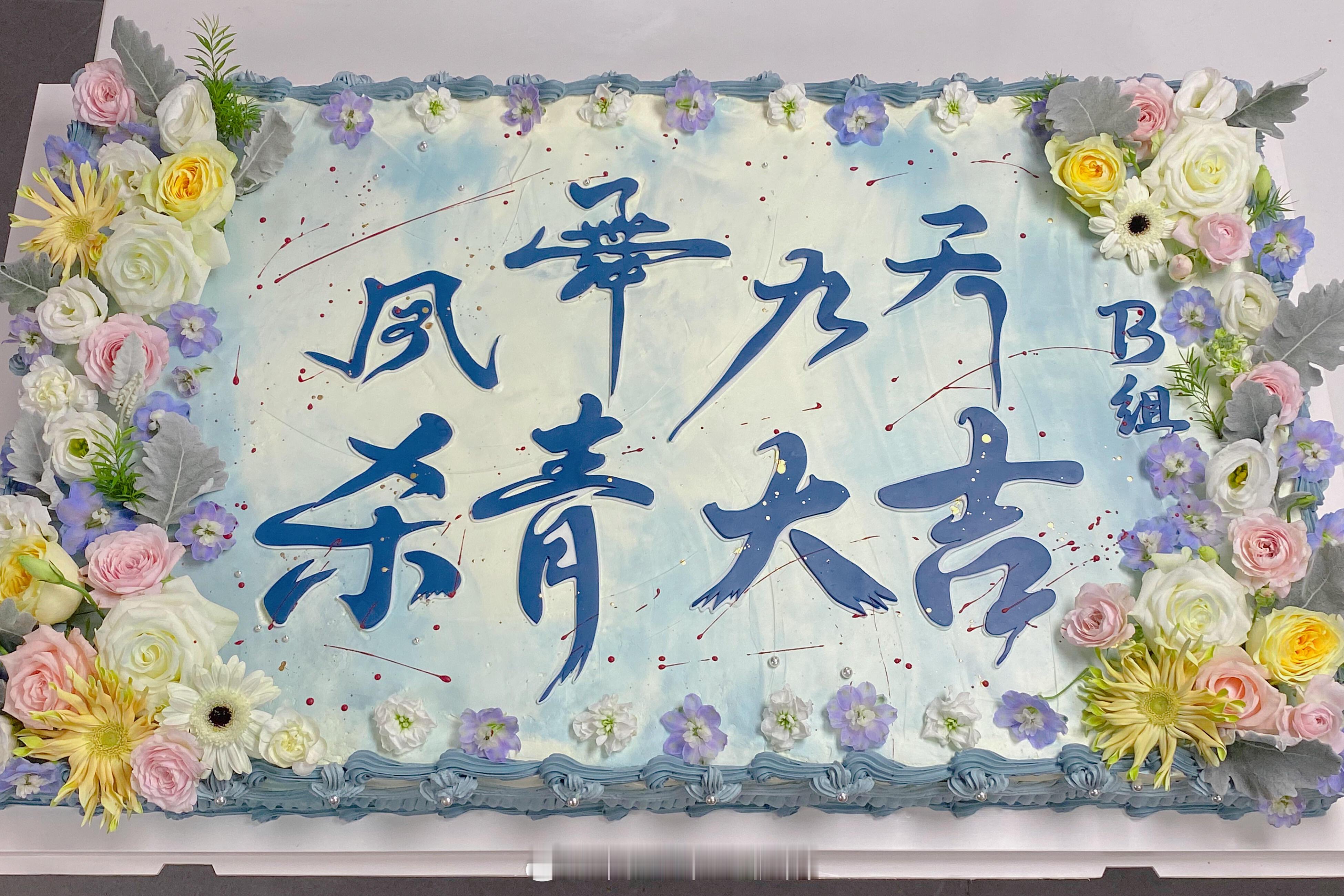 凤舞九天 B组杀青蛋糕 